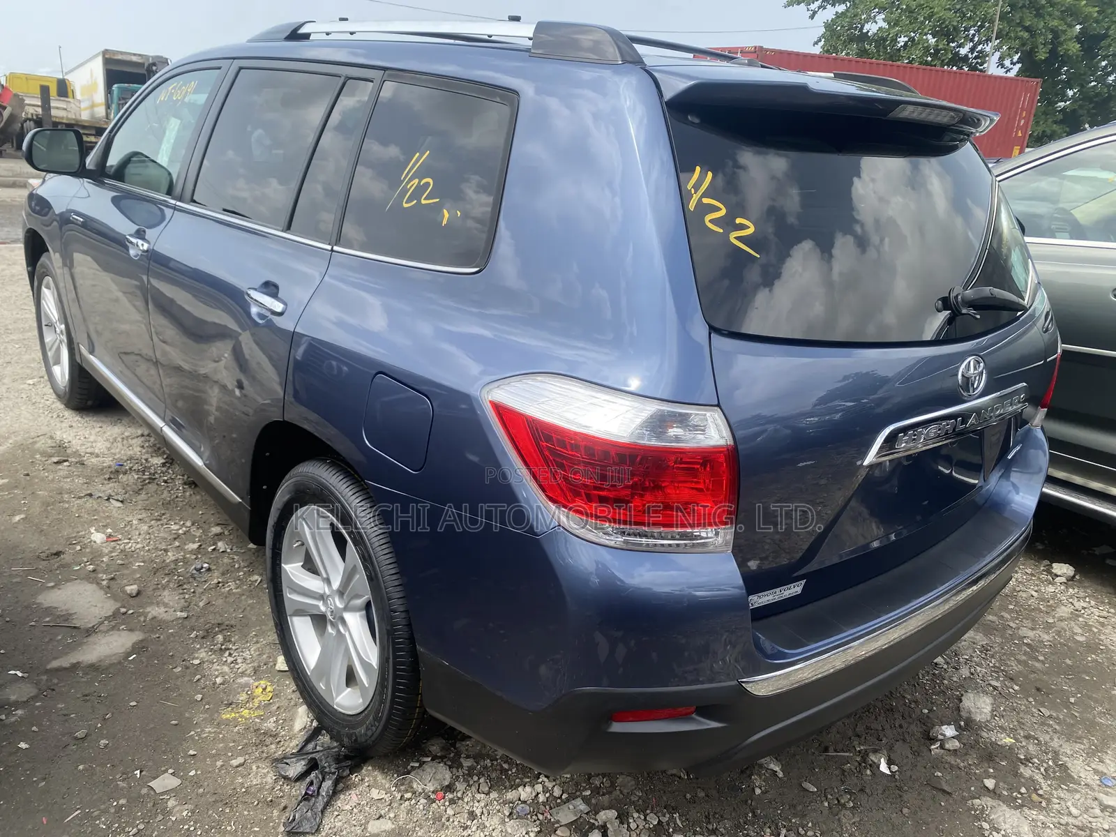 Toyota Highlander Limited 3.5l 4WD 2013 Blue