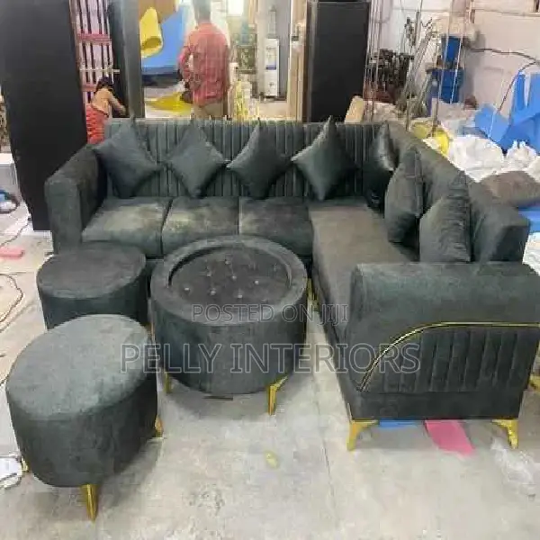 Modular L Shaped Sofa Chair 8 Seater