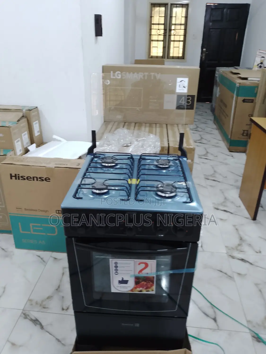 Kitchen Friendly Scanfrost 4 Burner and Oven