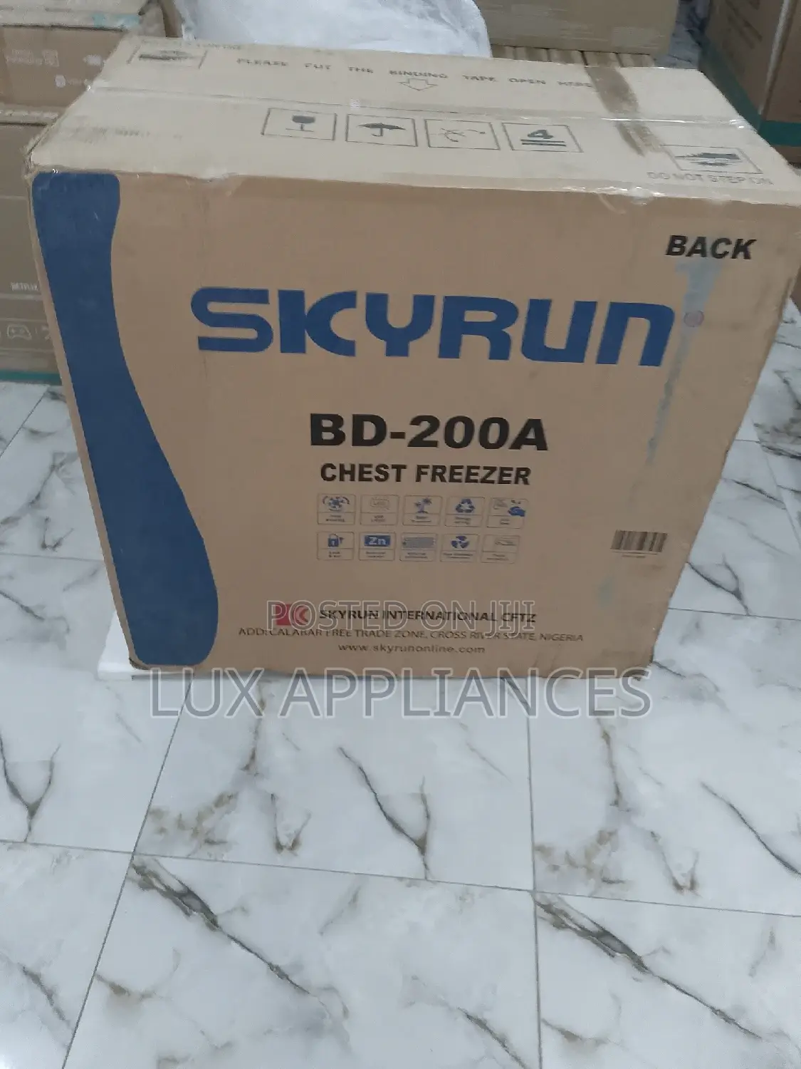 Anti-Rust Cabinet Skyrun 200l Chest Freezer