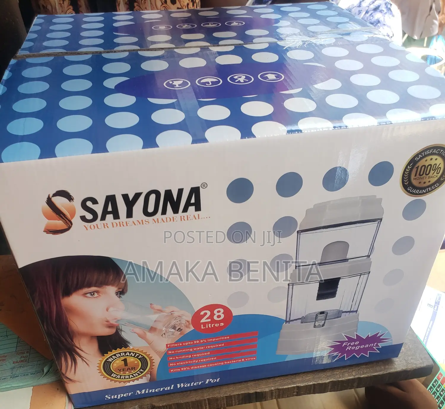 Sayona Water Purifier 24ltrs