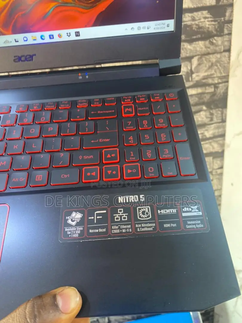 Laptop Acer Nitro 5 16GB Intel Core I5 SSD 256GB
