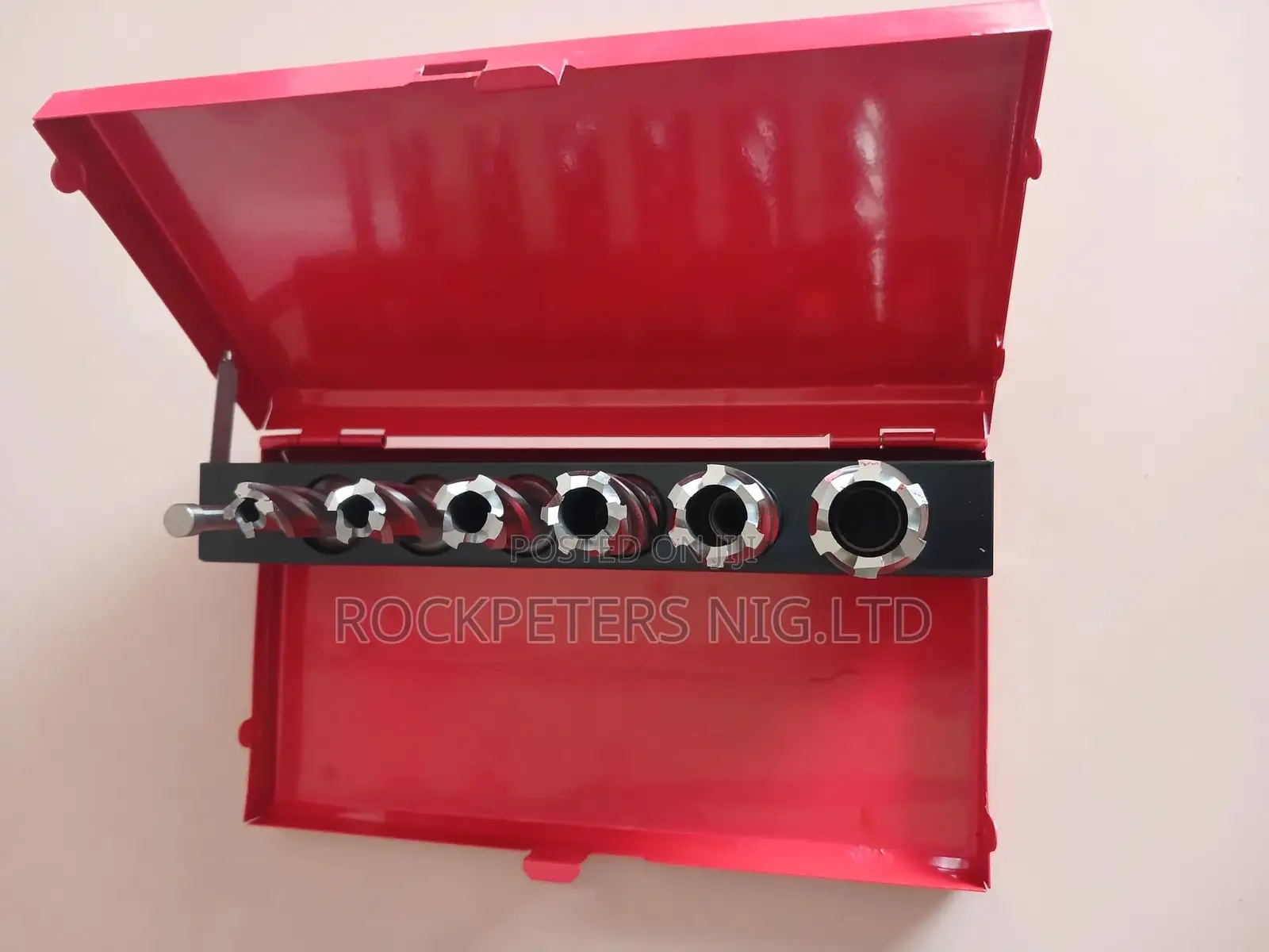 D109 - 12mm-22mm HSS Broach Drill Set - 6 Piece