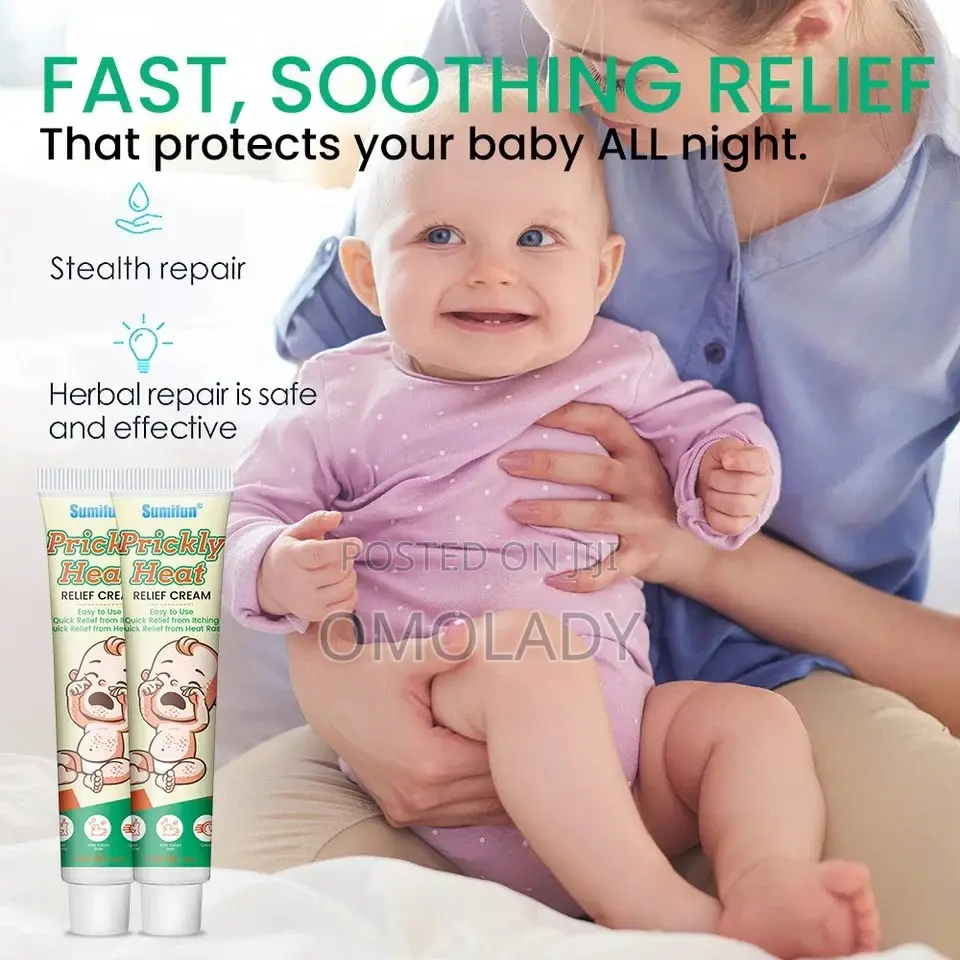 Sumifun Prickly Heat Relief Cream for Babies