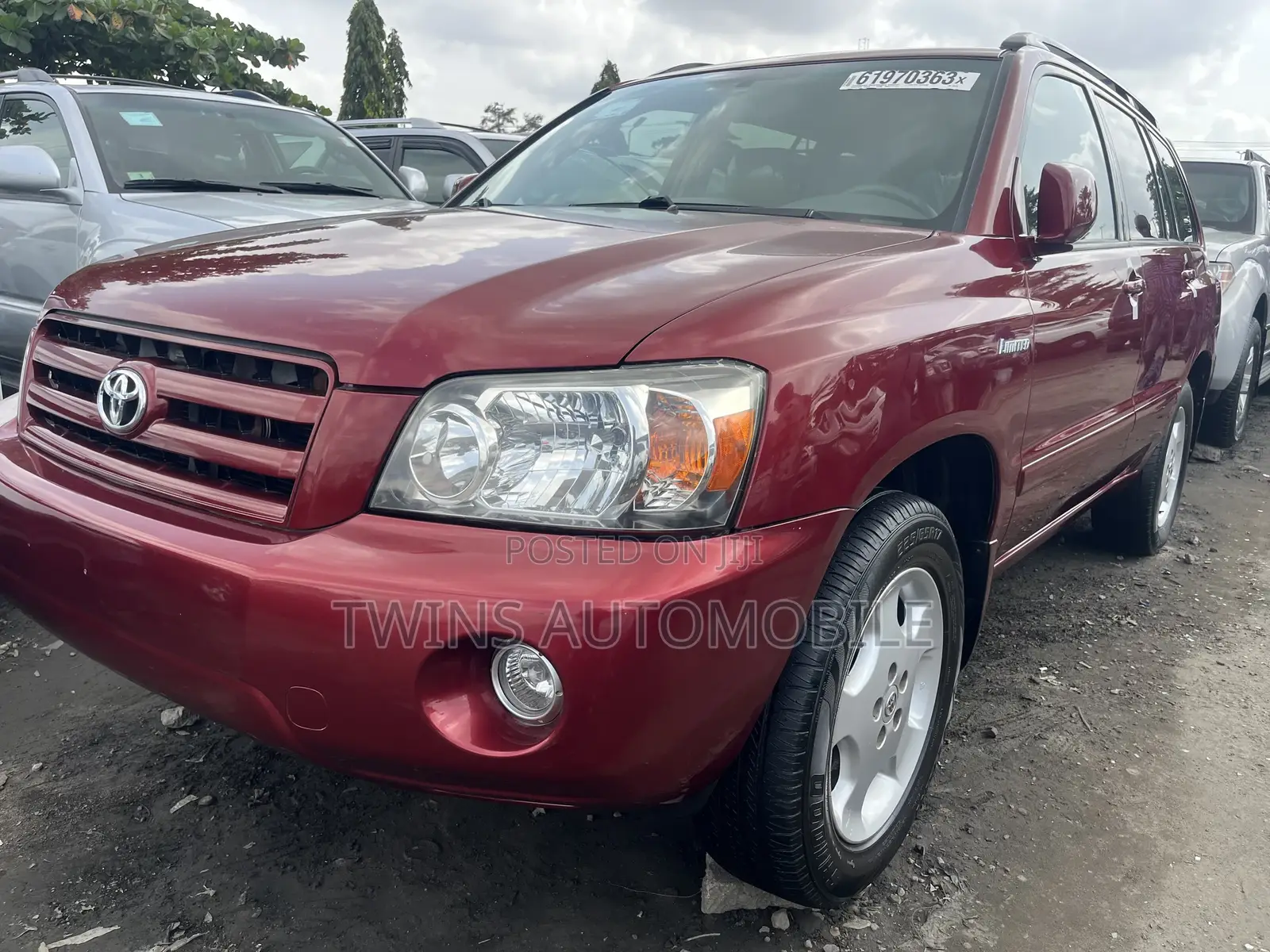 Toyota Highlander Limited V6 2006 Red