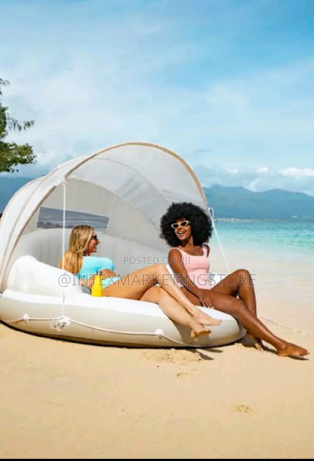 Intex Canopy Inflatable Pool Island Float