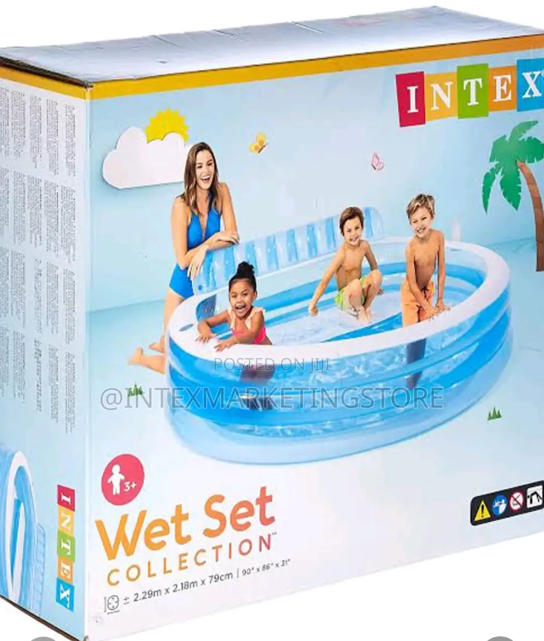 INTEX Swim Center Paradise Family Lounge Pool