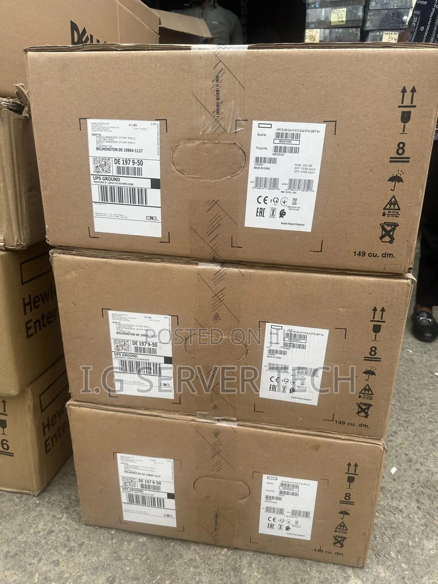 Server HP ProLiant DL380 Gen10 32GB Intel Xeon HDD 1T