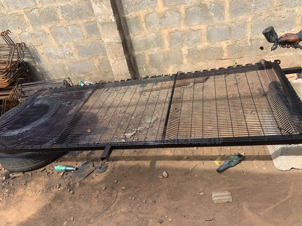 Netwire Fence Rails
