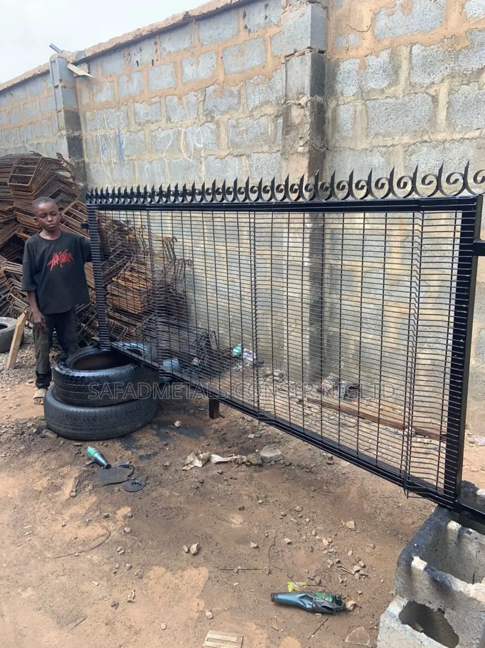Netwire Fence Rails