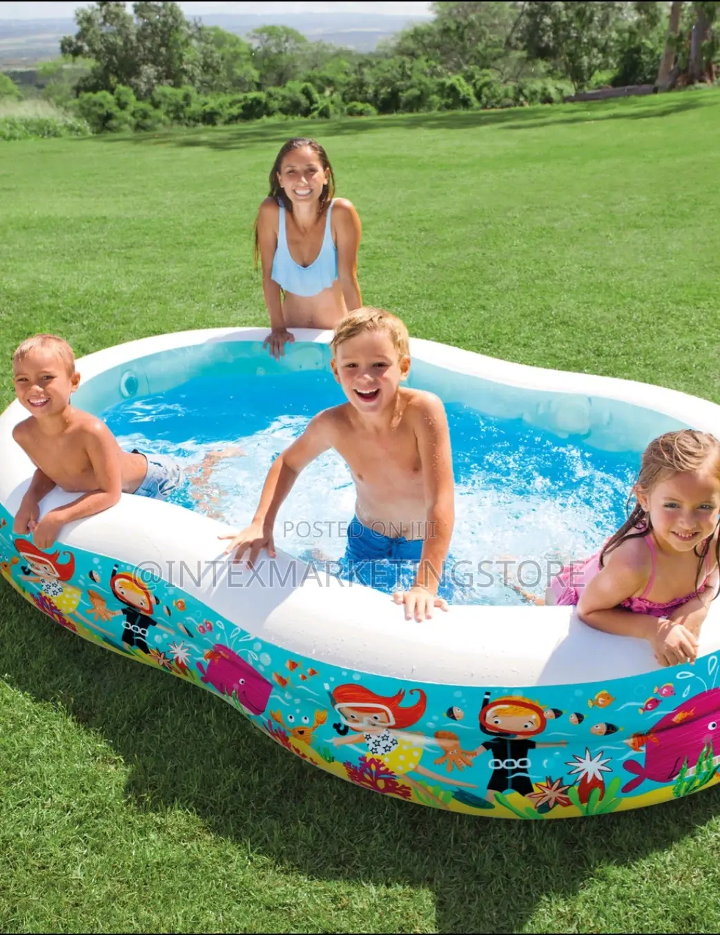 Inflatable Swim Center Snorkel Fun Inflatable Pool