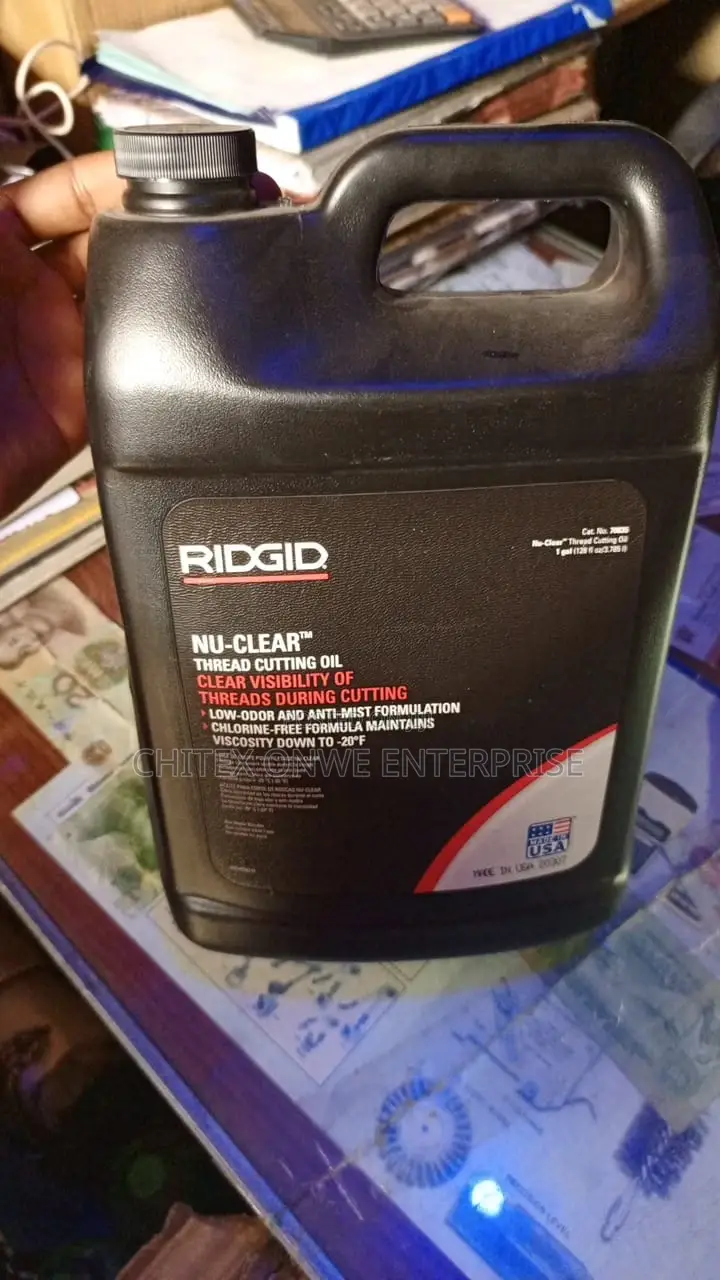 Ridgid Nu-clear Thread Cutting Oil 70835