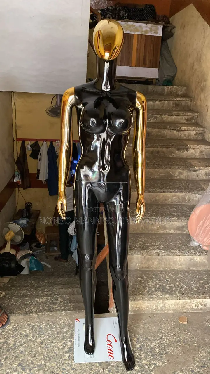 Black and Gold Black and Rose Gold Size 10 Female Dummy