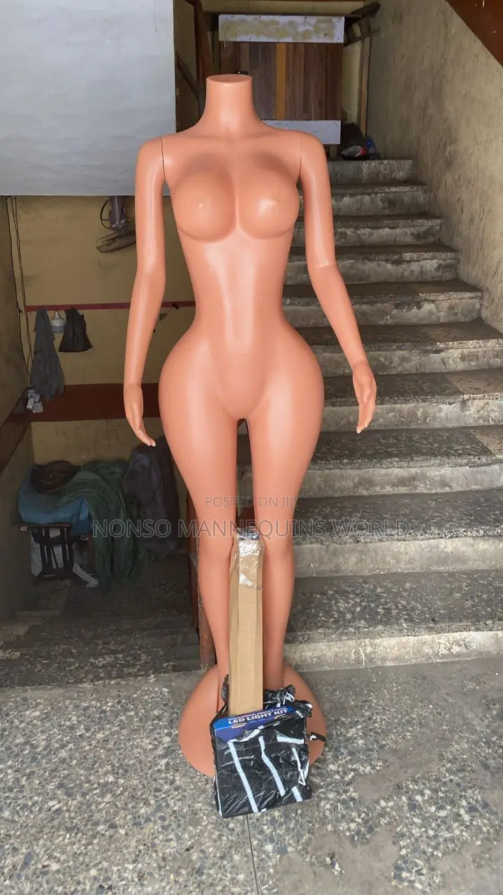 BBL Plastic Headless Female Mannequin