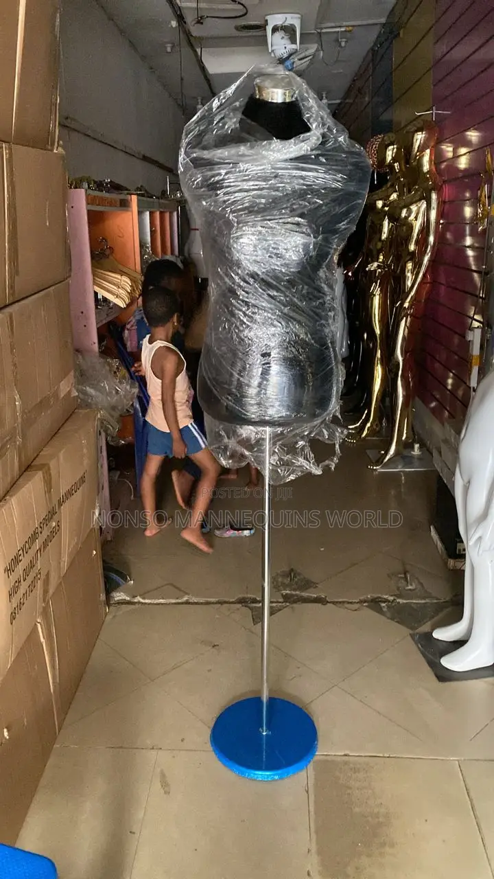 Male And Female Black Body Form