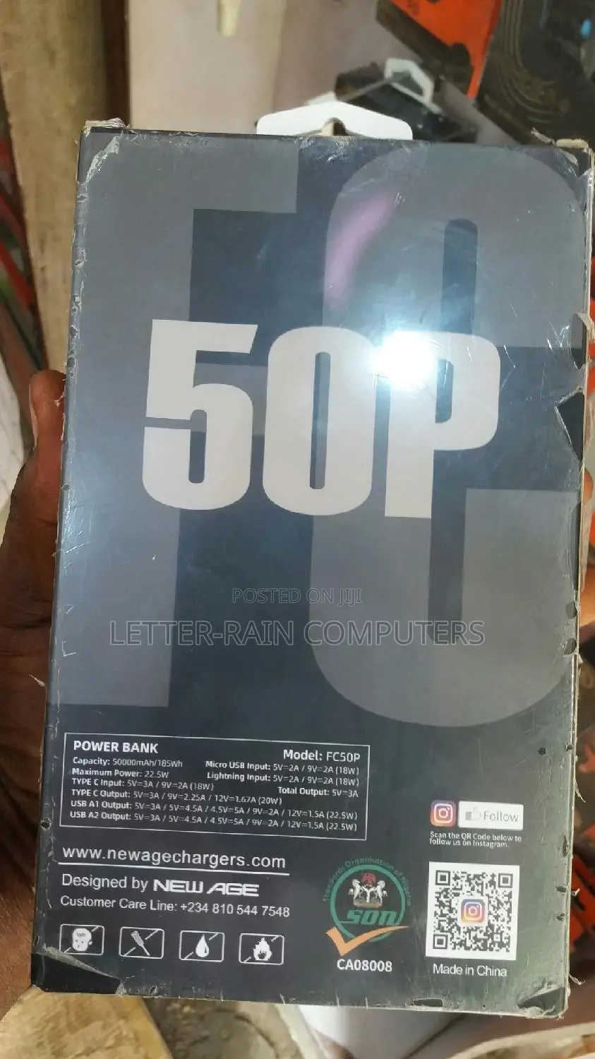 50,000mah New Age Power Bank