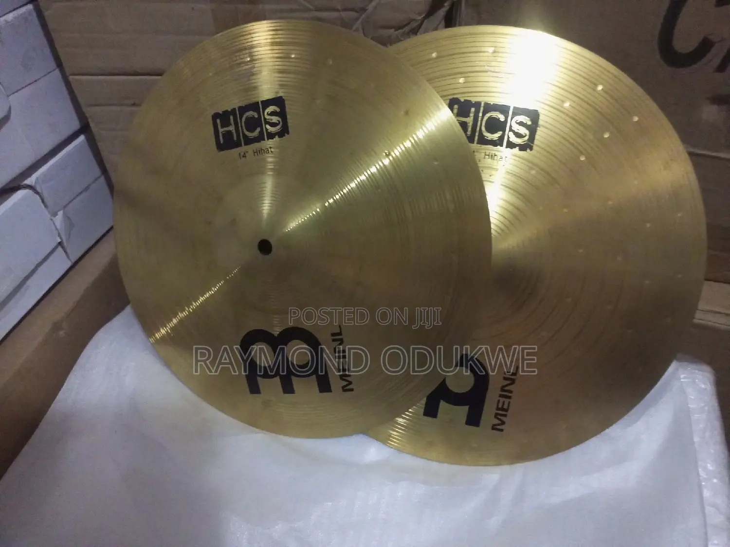 MEINL HCS 2x14" Hi Hatts Cymbals