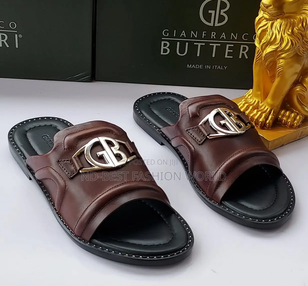 Pure Leather Slippers