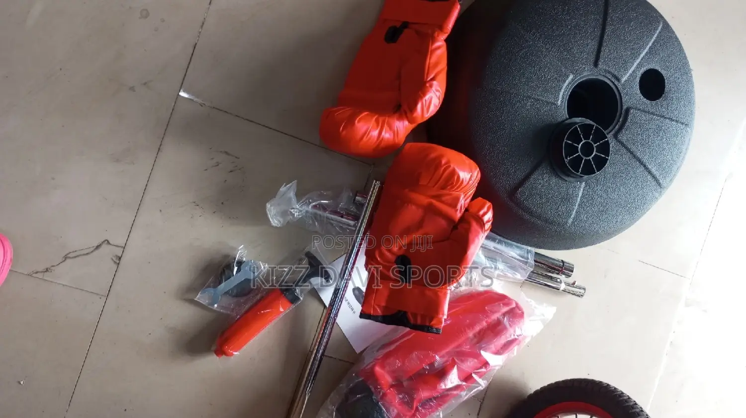 Punching Ball Set Concipt Boxing Sporting Goods