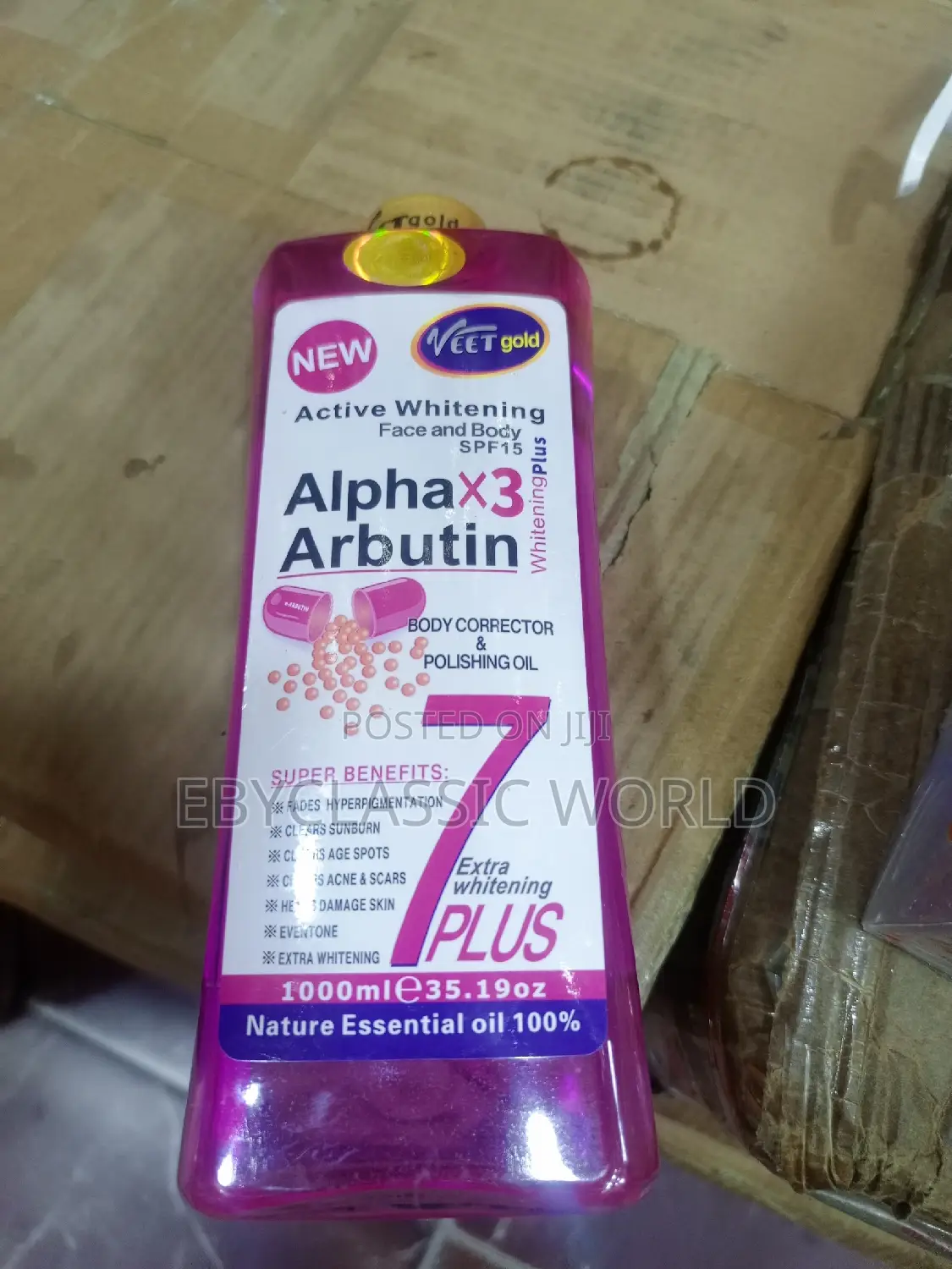 Veetgold Alpha Arbutin Whitening Oil