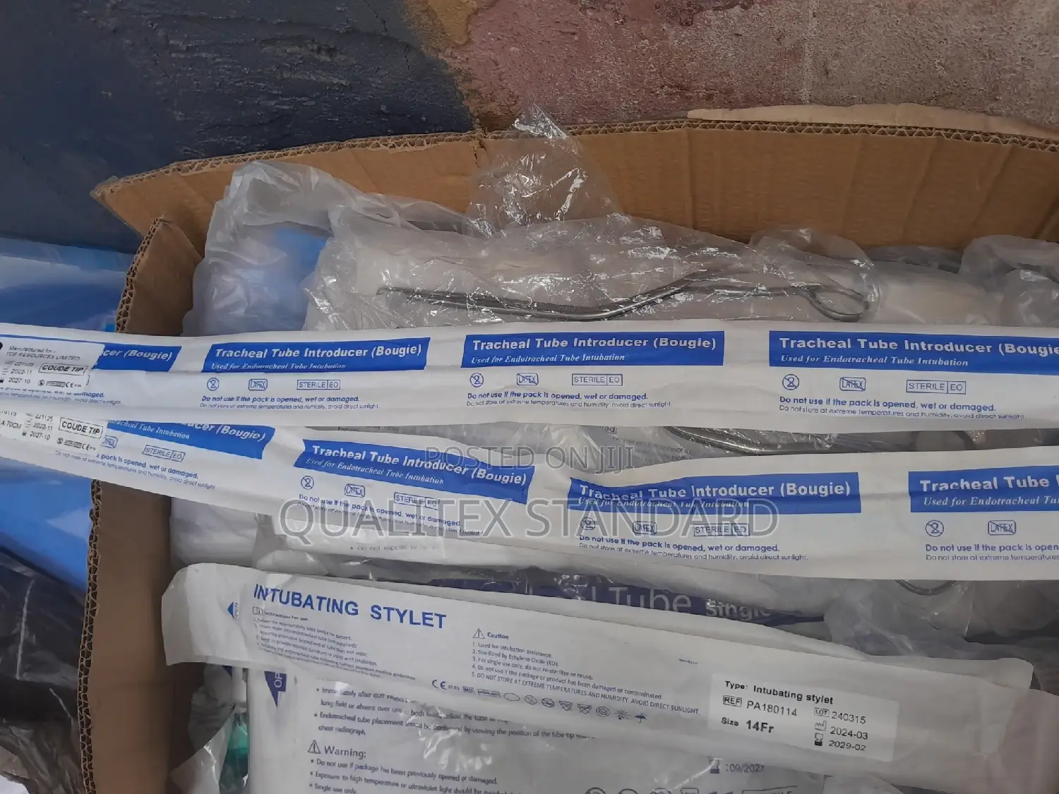 Tracheal Tube Introducer ( Bougie)