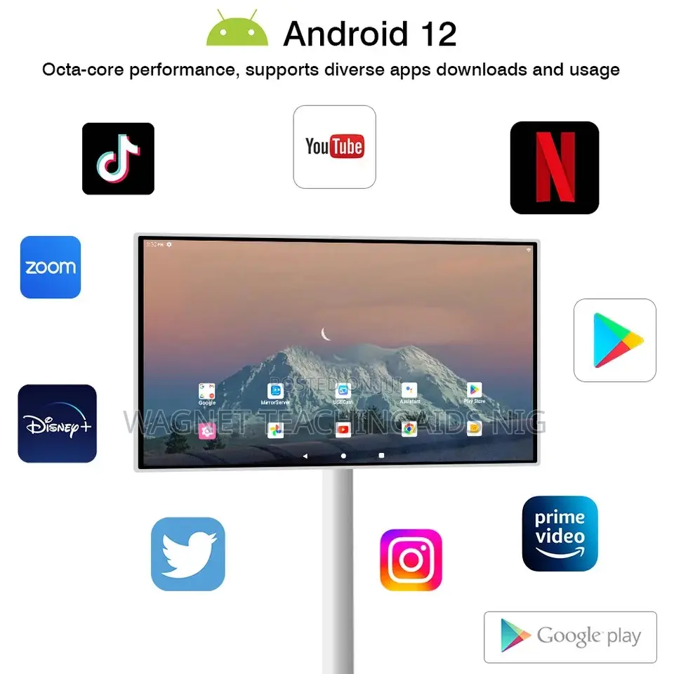 Floor Standing Digital Signage Kiosk Smart Screen
Android