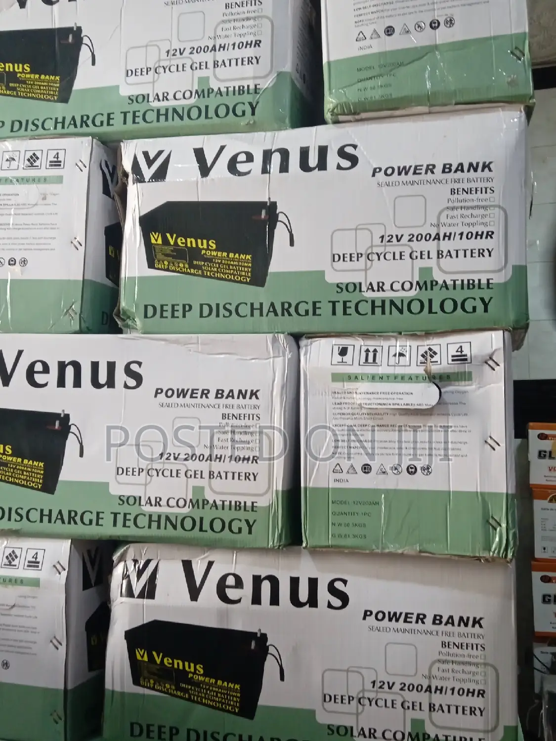 200ah Deep Cycle Battery, High Quality Solar Battery