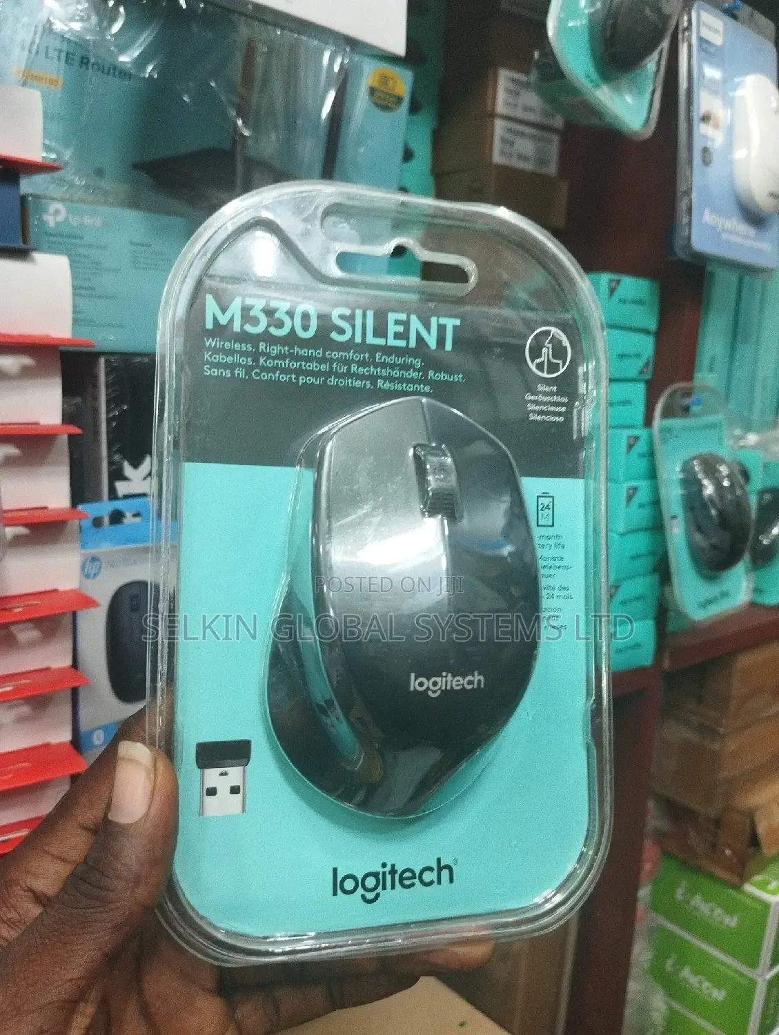 Logitech M330 Silent Wireless Mouse