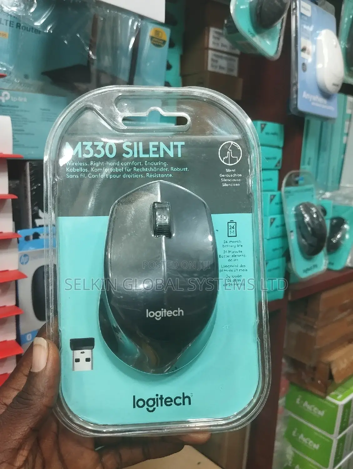 Logitech M330 Silent Wireless Mouse