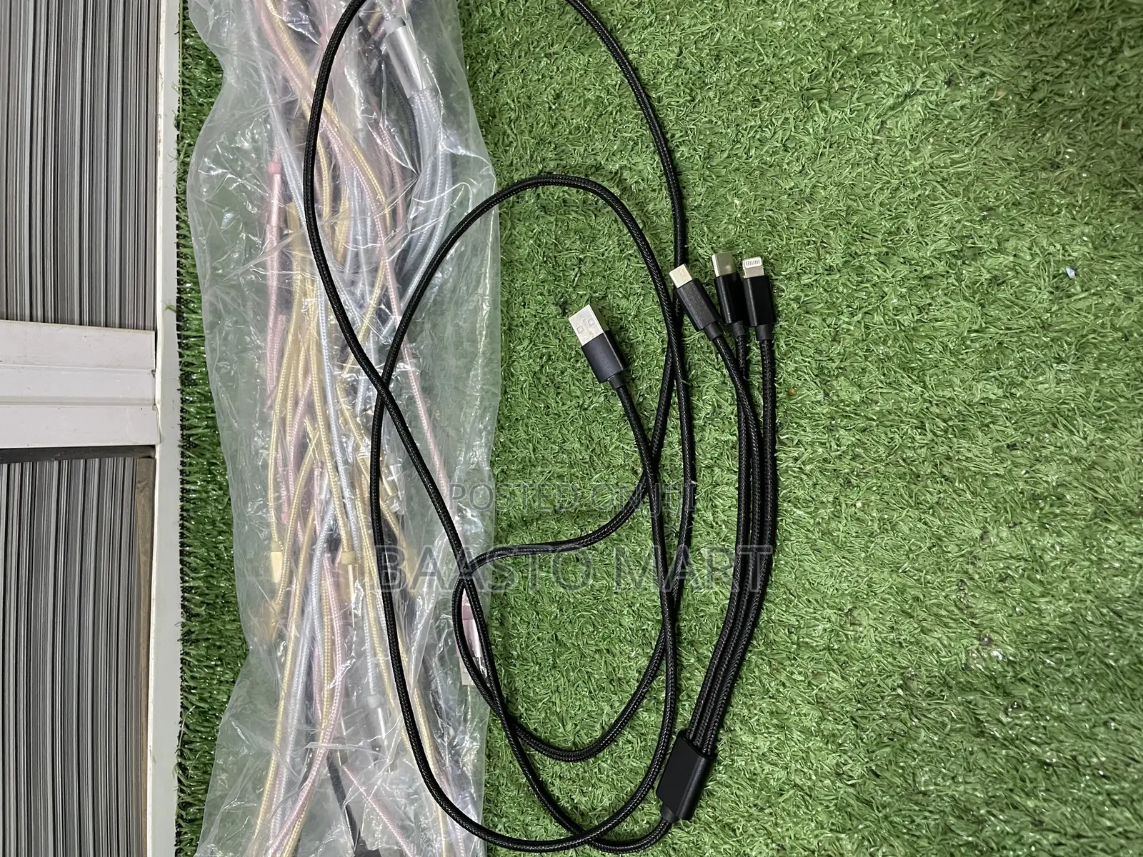 Indestructible 2 Metres Long (3in1) Cable