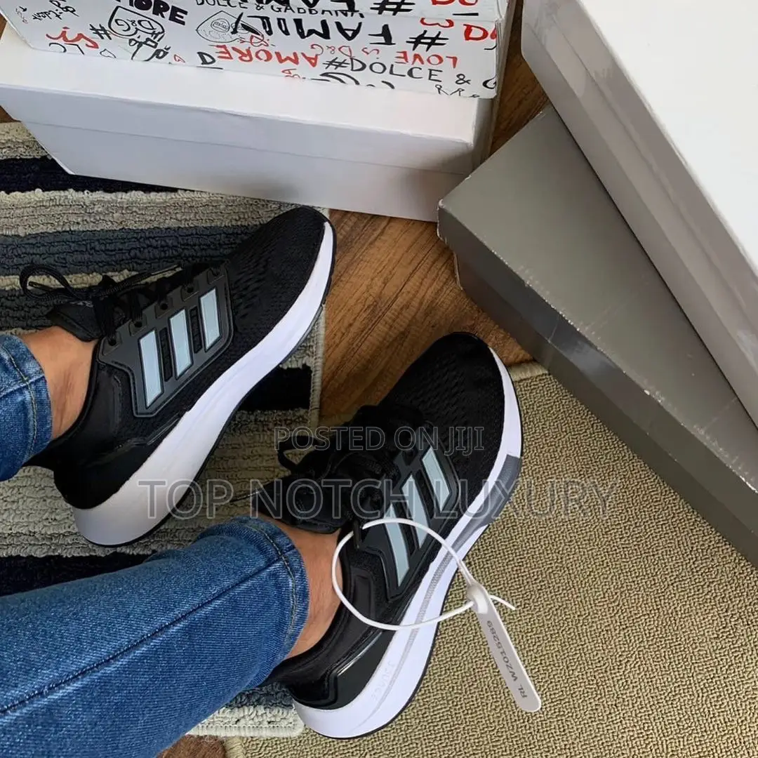 Original Adidas Eq21 Run, Black/White* Men Women