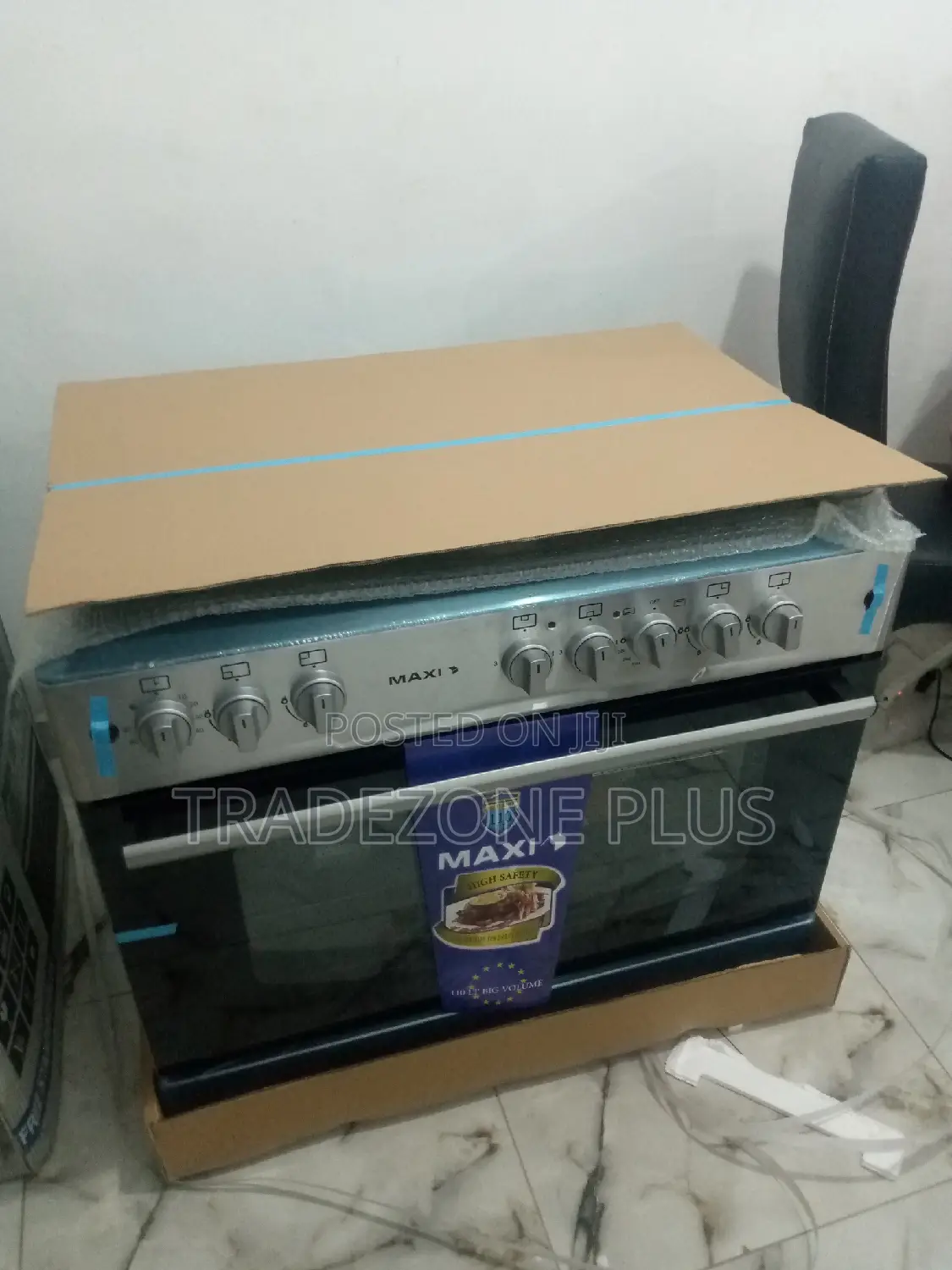 4gas+2electric Maxi Standing Gas Cooker