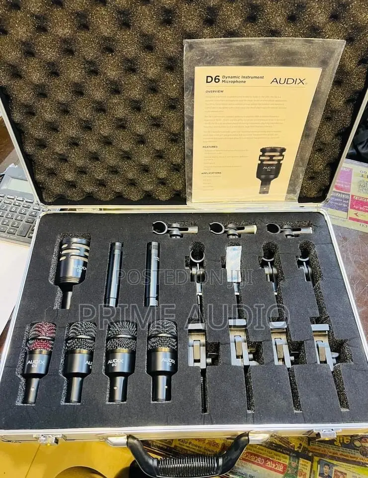 Audix DP72 Seven Professional Drum and Instrument Microphone