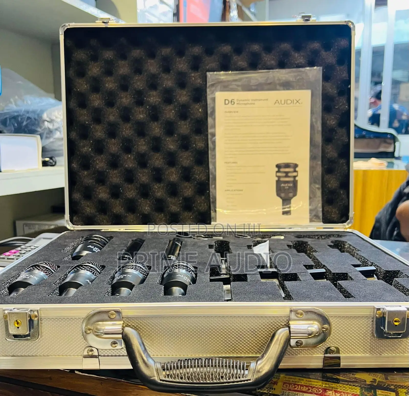 Audix DP72 Seven Professional Drum and Instrument Microphone