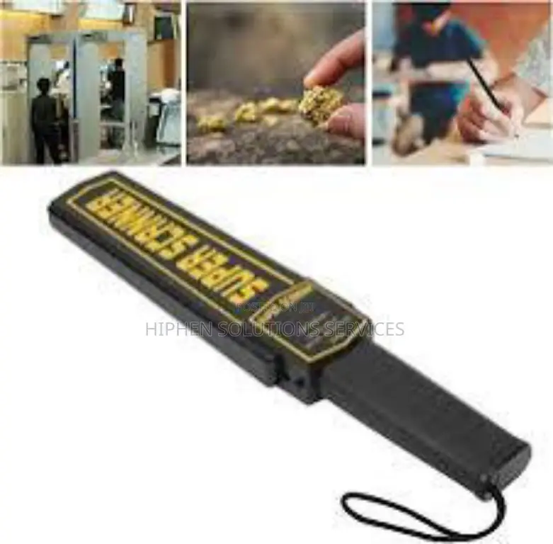 Super Scanner Hand Held Metal Detector