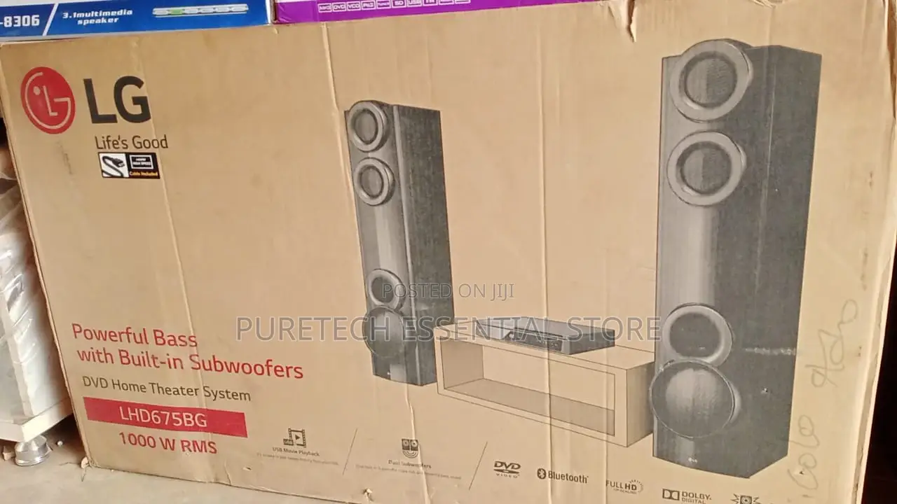 Lg 1000watt Xboom Home Theater 675lhd