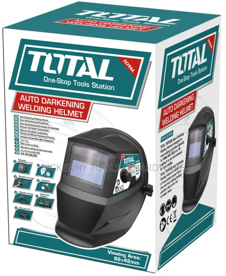 Total Auto - Darkening Welding Helmet (Tsp9306)
