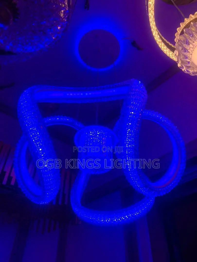 LED Crystal Chandelier Light