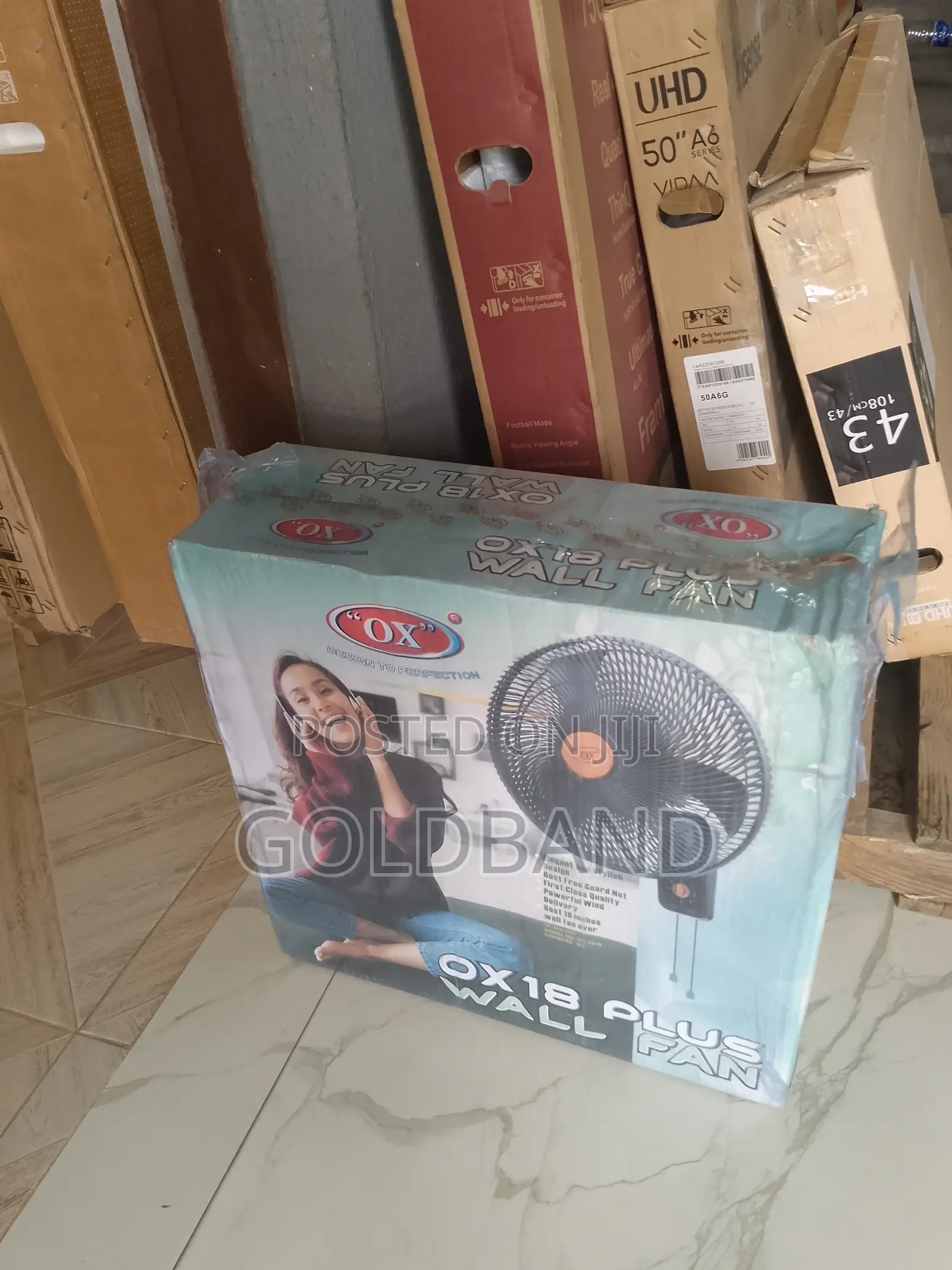 Durable OX 18 PLUS Wall Fan