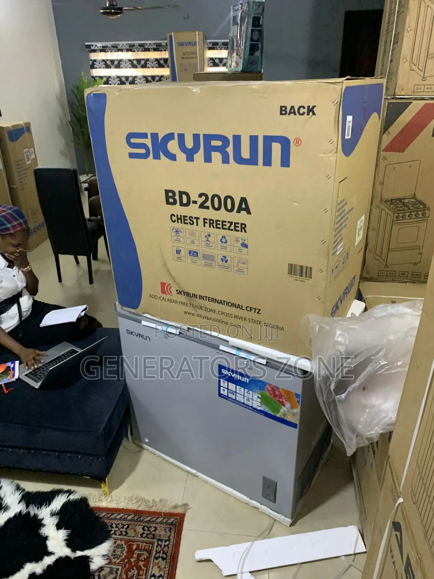 Best Sold Bd-200a Single Door Chest Freezer
