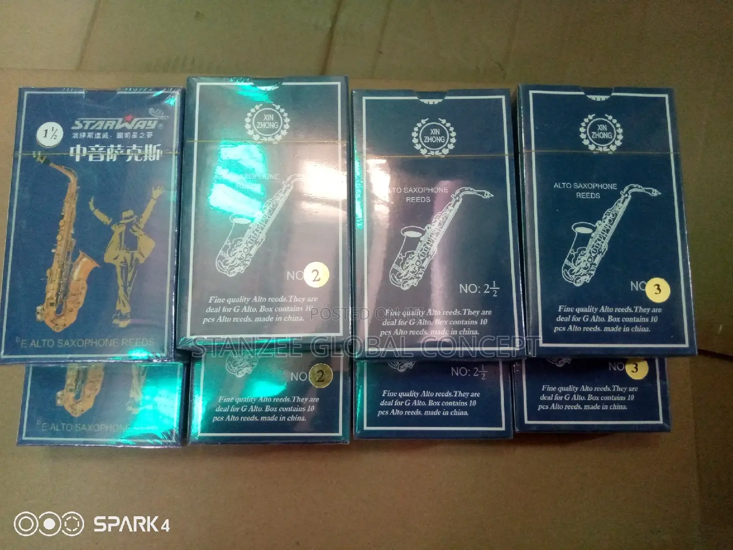 Alto Saxophone Reeds Pack