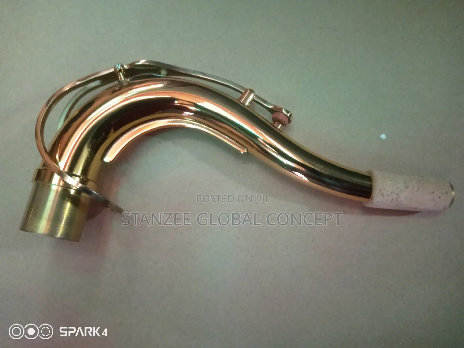 Tenor Saxophone Neck Gold