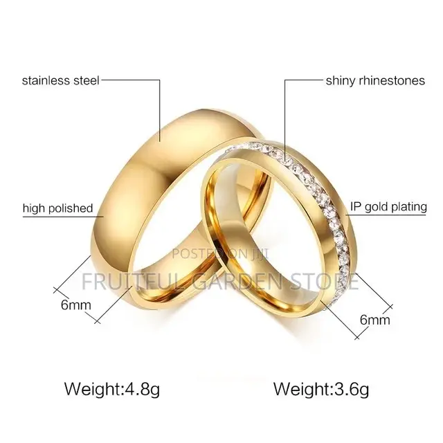 Classic Engagement Wedding Rings