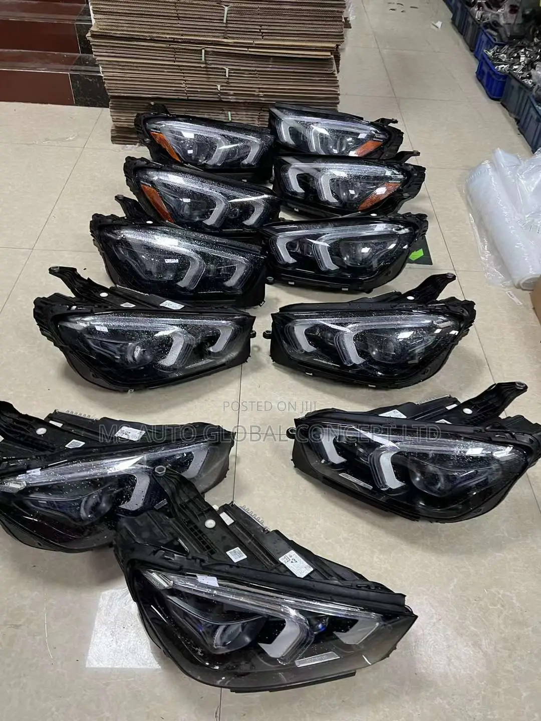 Mercedes Benz GLE Headlights 2021