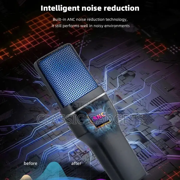 Yanmai SF-777W 2.4G Wireless Gaming Desktop Microphone