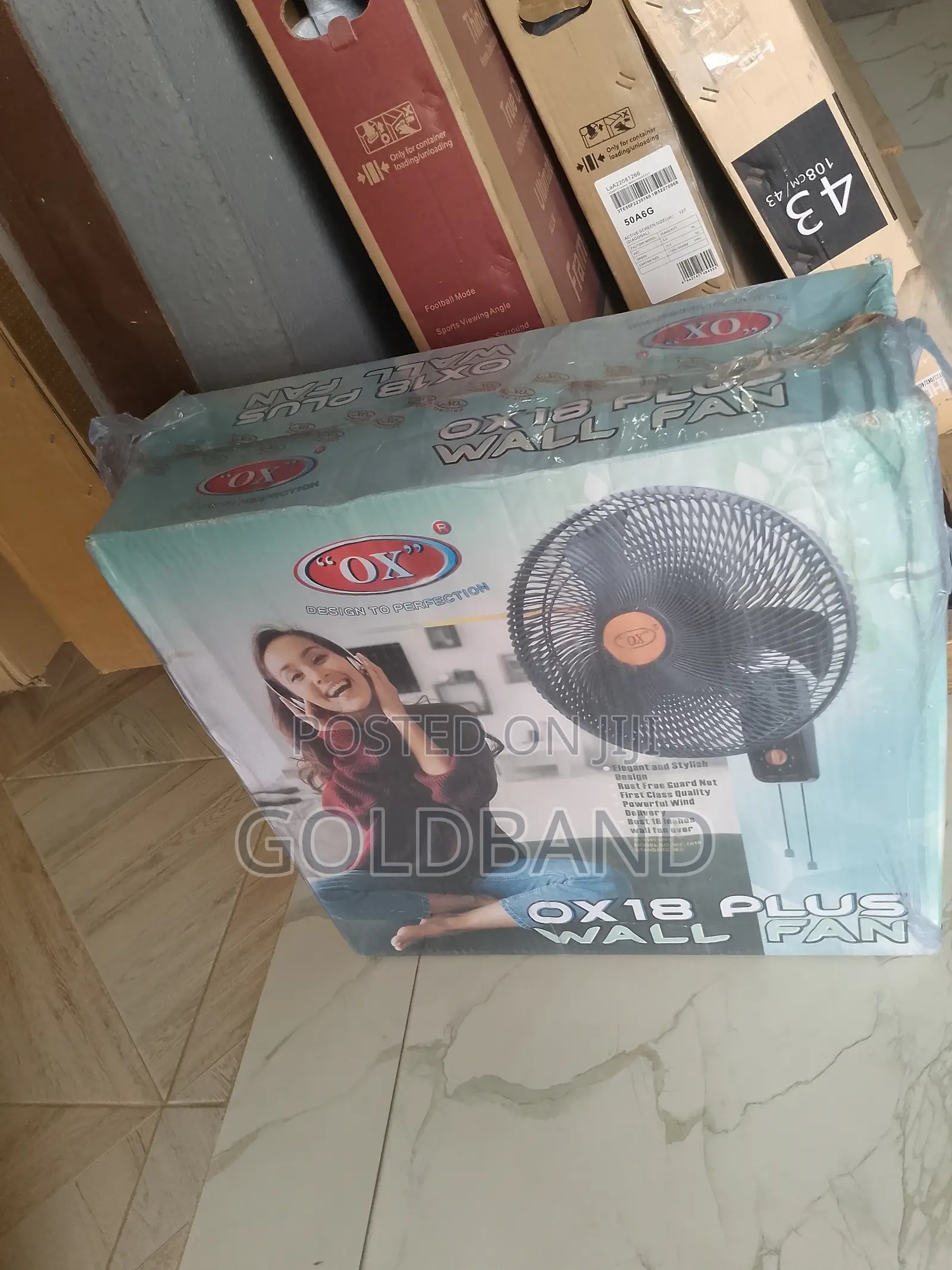 OX WALL FAN - 18 Plus