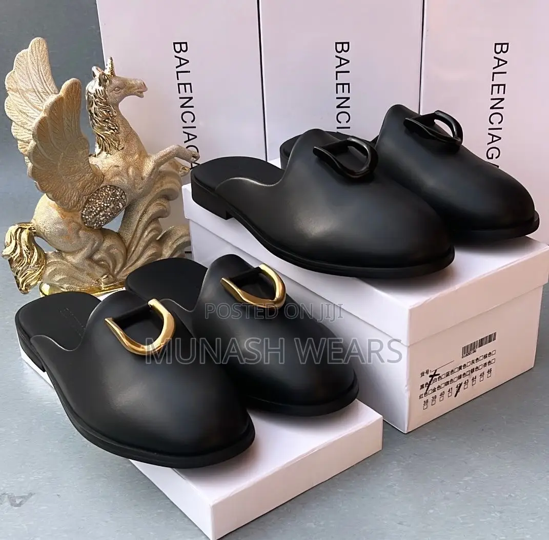 Original Leather BALENCIAGA Half Shoe