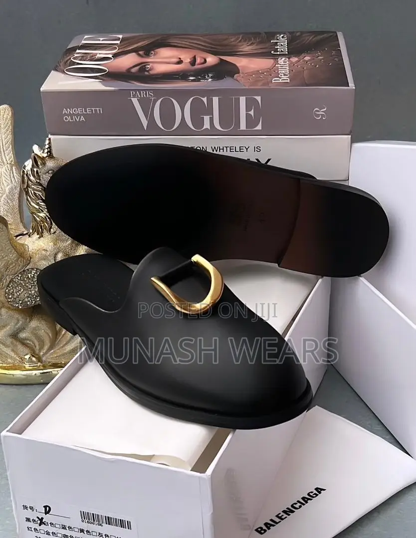 Original Leather BALENCIAGA Half Shoe