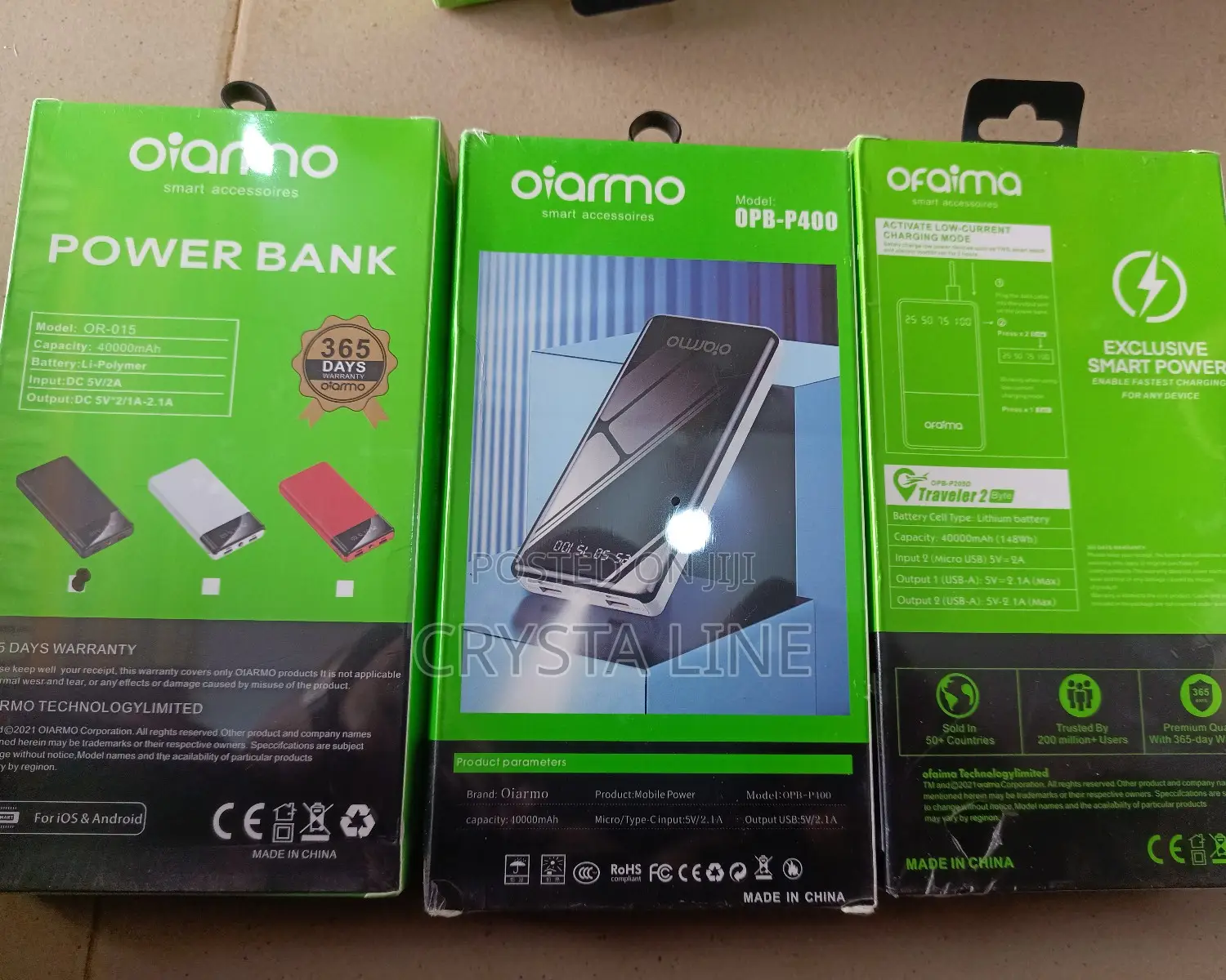 Oiarmo 40,000 Power Bank