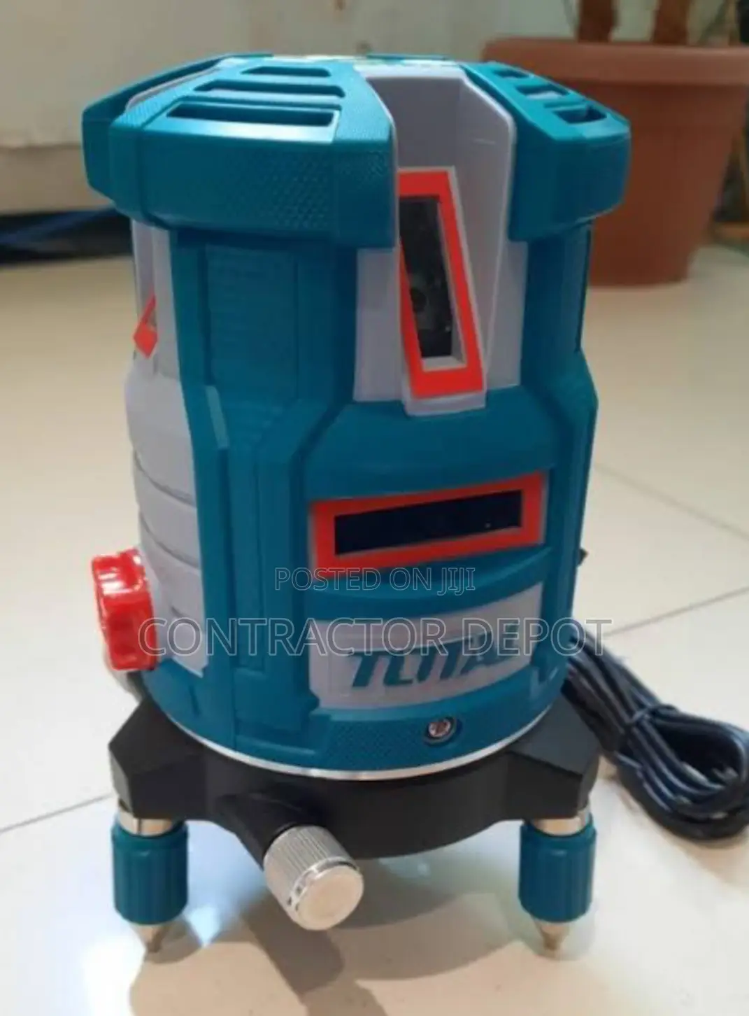 Total 30m Self-Leveling Line Red Laser Beams